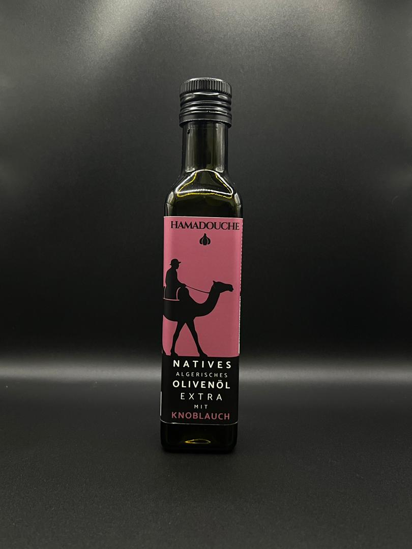 Knoblauch Olivenöl Extra Nativ – Gourmet Infused Olive Oil 250ml